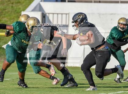 Thumbnail 2 in Montgomery Central vs Ben L. Smith (High Point Central Jamboree) photogallery.