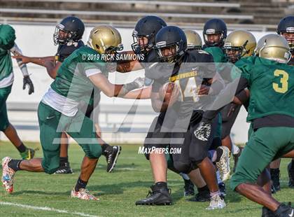 Thumbnail 3 in Montgomery Central vs Ben L. Smith (High Point Central Jamboree) photogallery.