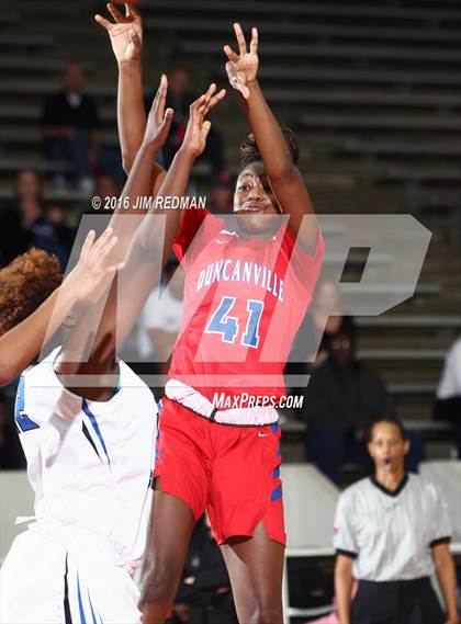 Thumbnail 3 in Duncanville vs. Clear Springs (McDonald's Texas Invitational) photogallery.