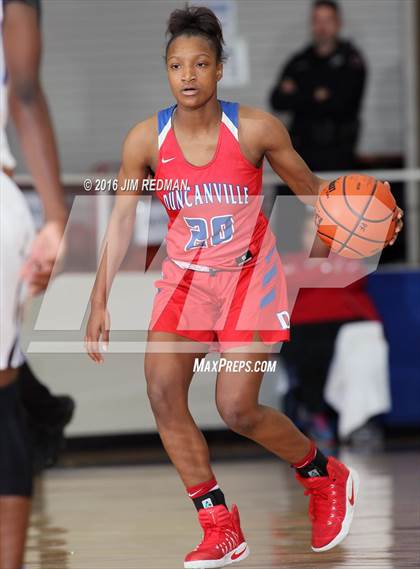 Thumbnail 1 in Duncanville vs. Clear Springs (McDonald's Texas Invitational) photogallery.