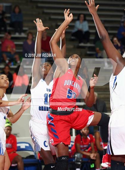 Thumbnail 2 in Duncanville vs. Clear Springs (McDonald's Texas Invitational) photogallery.
