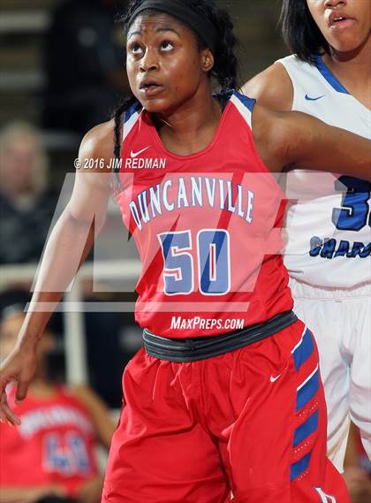 Thumbnail 1 in Duncanville vs. Clear Springs (McDonald's Texas Invitational) photogallery.