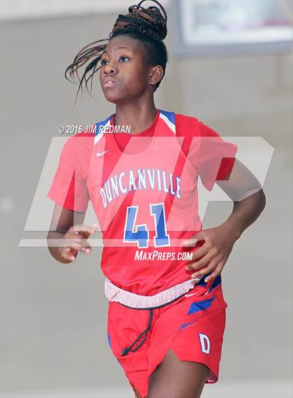 Thumbnail 1 in Duncanville vs. Clear Springs (McDonald's Texas Invitational) photogallery.