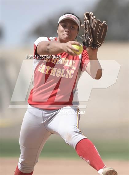 Thumbnail 3 in Amador Valley vs. Cathedral Catholic (Michelle Carew Classic) photogallery.