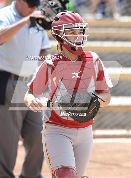Thumbnail 2 in Amador Valley vs. Cathedral Catholic (Michelle Carew Classic) photogallery.