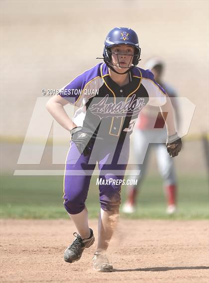 Thumbnail 3 in Amador Valley vs. Cathedral Catholic (Michelle Carew Classic) photogallery.
