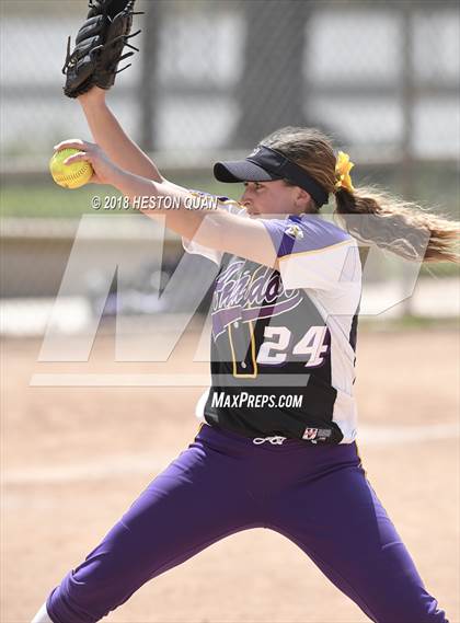 Thumbnail 3 in Amador Valley vs. Cathedral Catholic (Michelle Carew Classic) photogallery.