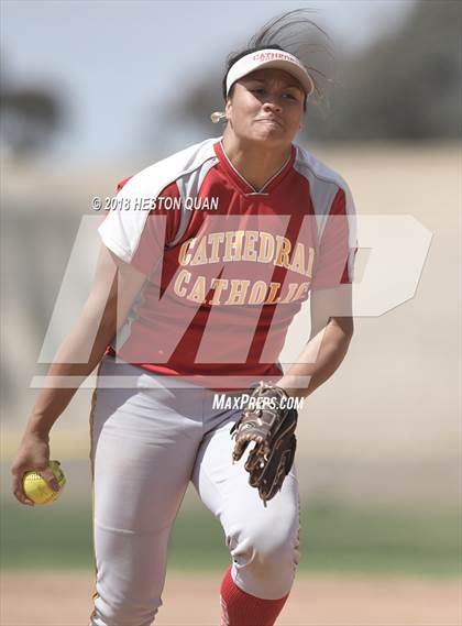 Thumbnail 2 in Amador Valley vs. Cathedral Catholic (Michelle Carew Classic) photogallery.
