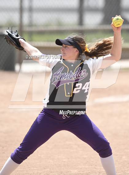 Thumbnail 1 in Amador Valley vs. Cathedral Catholic (Michelle Carew Classic) photogallery.