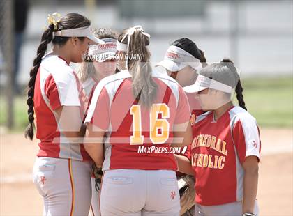 Thumbnail 3 in Amador Valley vs. Cathedral Catholic (Michelle Carew Classic) photogallery.