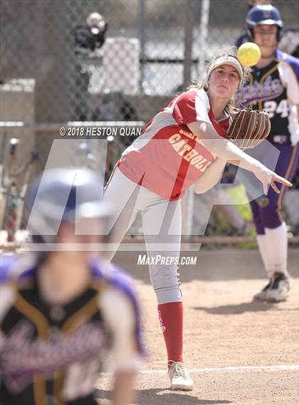 Thumbnail 2 in Amador Valley vs. Cathedral Catholic (Michelle Carew Classic) photogallery.