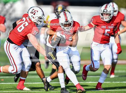 Thumbnail 2 in Lake Travis vs. Brennan (UIL 6A D1 Quarterfinal Playoff) photogallery.
