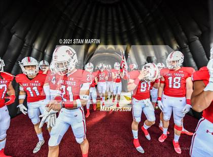 Thumbnail 3 in Lake Travis vs. Brennan (UIL 6A D1 Quarterfinal Playoff) photogallery.