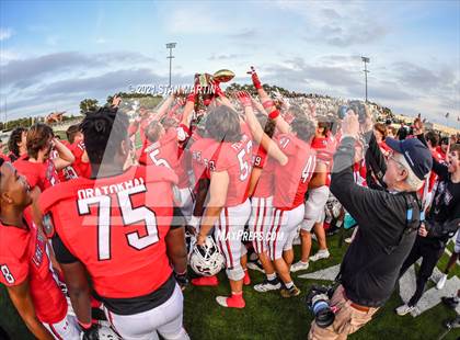 Thumbnail 3 in Lake Travis vs. Brennan (UIL 6A D1 Quarterfinal Playoff) photogallery.