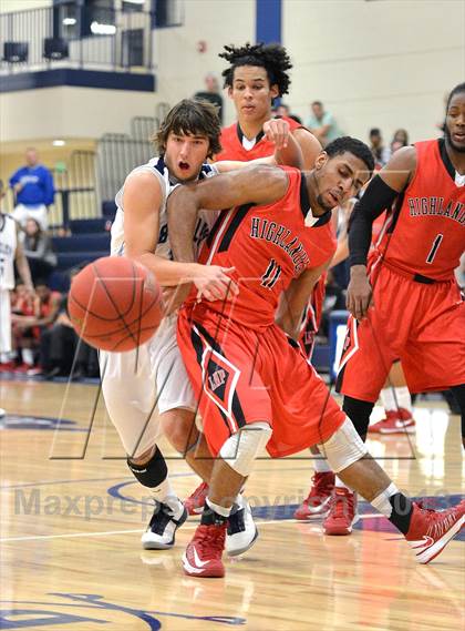 Thumbnail 3 in Lake Highland Prep @ Berkeley Prep (Berkely Basketball Invitational) photogallery.