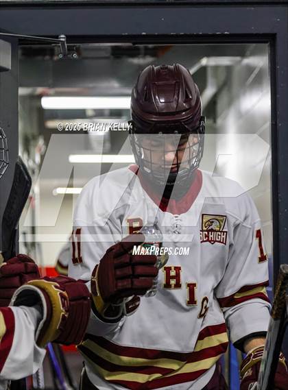 Thumbnail 2 in Catholic Memorial vs Boston College High (Catholic Conference Showcase) photogallery.