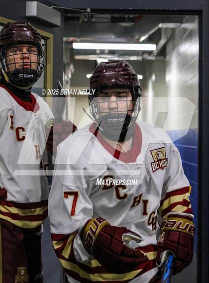 Thumbnail 3 in Catholic Memorial vs Boston College High (Catholic Conference Showcase) photogallery.