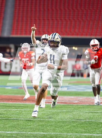 Thumbnail 2 in Thomas County Central vs Gainesville (GHSA AAAAA Championship) photogallery.