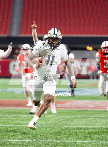 Thumbnail 3 in Thomas County Central vs Gainesville (GHSA AAAAA Championship) photogallery.