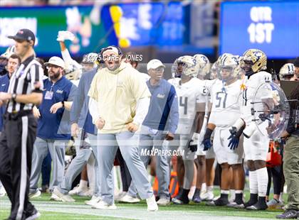 Thumbnail 2 in Thomas County Central vs Gainesville (GHSA AAAAA Championship) photogallery.