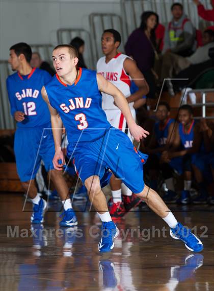 Thumbnail 1 in Lincoln vs. St. Joseph Notre Dame (Bruin Shootout) photogallery.