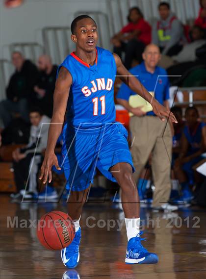 Thumbnail 1 in Lincoln vs. St. Joseph Notre Dame (Bruin Shootout) photogallery.