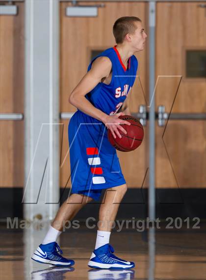 Thumbnail 2 in Lincoln vs. St. Joseph Notre Dame (Bruin Shootout) photogallery.