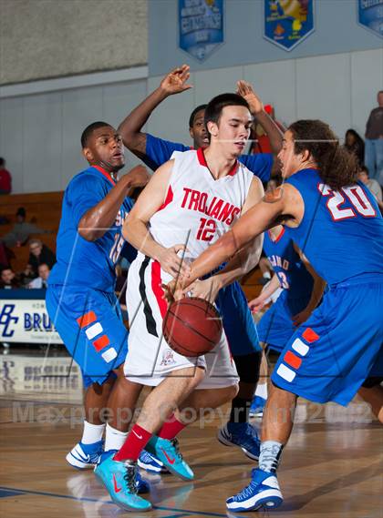Thumbnail 3 in Lincoln vs. St. Joseph Notre Dame (Bruin Shootout) photogallery.