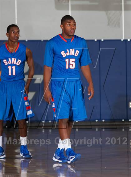 Thumbnail 2 in Lincoln vs. St. Joseph Notre Dame (Bruin Shootout) photogallery.