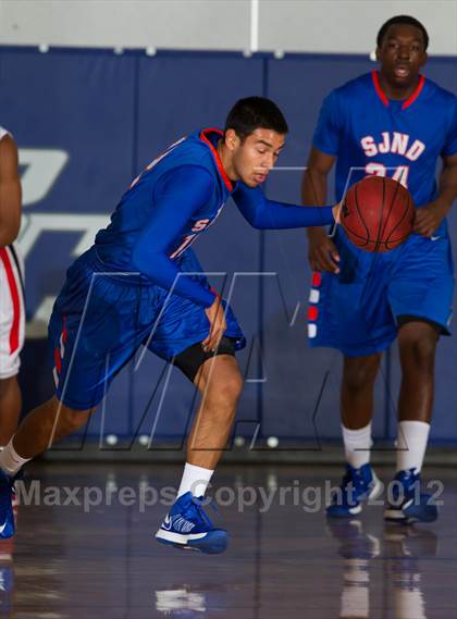 Thumbnail 1 in Lincoln vs. St. Joseph Notre Dame (Bruin Shootout) photogallery.