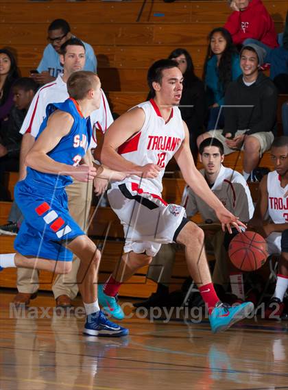 Thumbnail 3 in Lincoln vs. St. Joseph Notre Dame (Bruin Shootout) photogallery.