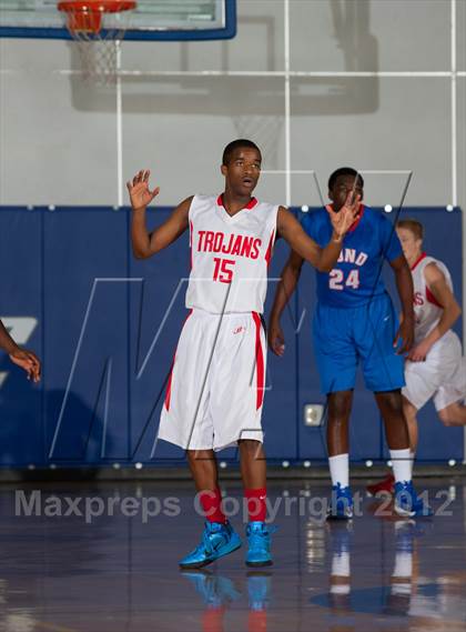 Thumbnail 2 in Lincoln vs. St. Joseph Notre Dame (Bruin Shootout) photogallery.