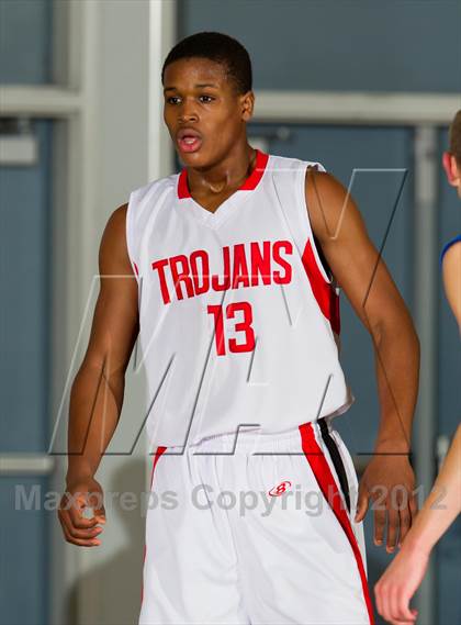 Thumbnail 2 in Lincoln vs. St. Joseph Notre Dame (Bruin Shootout) photogallery.