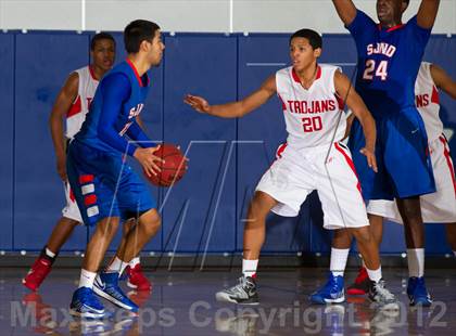 Thumbnail 3 in Lincoln vs. St. Joseph Notre Dame (Bruin Shootout) photogallery.