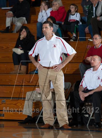 Thumbnail 3 in Lincoln vs. St. Joseph Notre Dame (Bruin Shootout) photogallery.