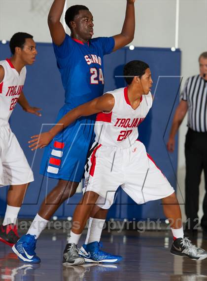 Thumbnail 2 in Lincoln vs. St. Joseph Notre Dame (Bruin Shootout) photogallery.