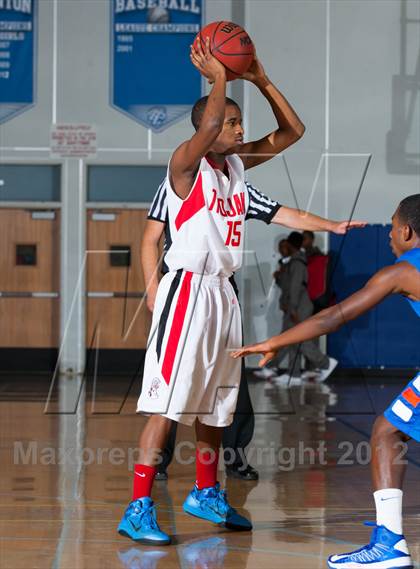 Thumbnail 2 in Lincoln vs. St. Joseph Notre Dame (Bruin Shootout) photogallery.