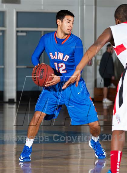 Thumbnail 3 in Lincoln vs. St. Joseph Notre Dame (Bruin Shootout) photogallery.