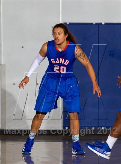 Thumbnail 2 in Lincoln vs. St. Joseph Notre Dame (Bruin Shootout) photogallery.