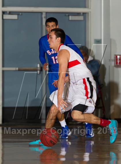 Thumbnail 2 in Lincoln vs. St. Joseph Notre Dame (Bruin Shootout) photogallery.