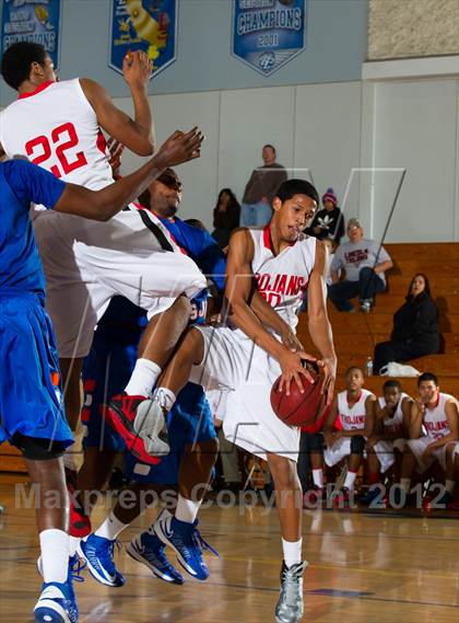 Thumbnail 1 in Lincoln vs. St. Joseph Notre Dame (Bruin Shootout) photogallery.