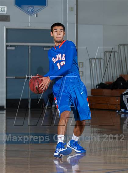 Thumbnail 3 in Lincoln vs. St. Joseph Notre Dame (Bruin Shootout) photogallery.