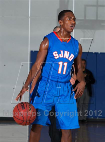 Thumbnail 1 in Lincoln vs. St. Joseph Notre Dame (Bruin Shootout) photogallery.