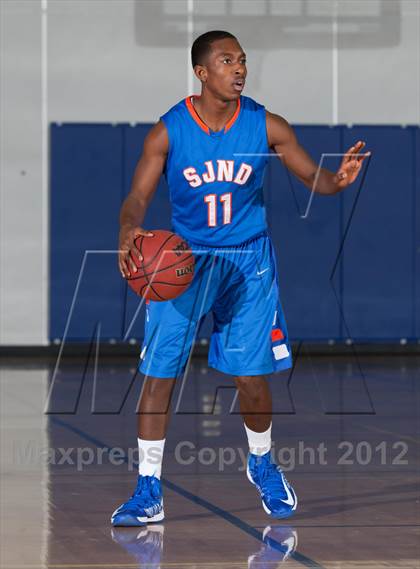 Thumbnail 2 in Lincoln vs. St. Joseph Notre Dame (Bruin Shootout) photogallery.