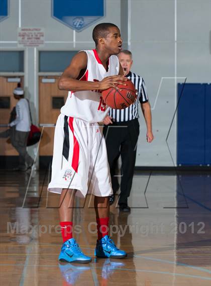 Thumbnail 3 in Lincoln vs. St. Joseph Notre Dame (Bruin Shootout) photogallery.