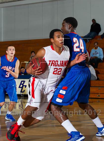 Thumbnail 3 in Lincoln vs. St. Joseph Notre Dame (Bruin Shootout) photogallery.