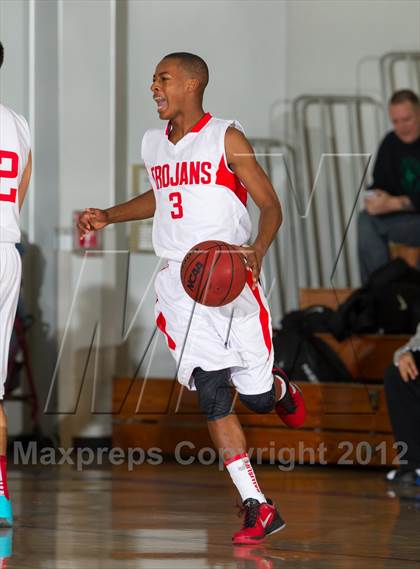 Thumbnail 2 in Lincoln vs. St. Joseph Notre Dame (Bruin Shootout) photogallery.