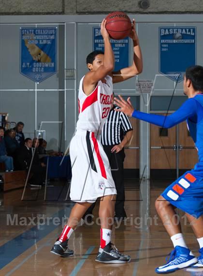 Thumbnail 2 in Lincoln vs. St. Joseph Notre Dame (Bruin Shootout) photogallery.