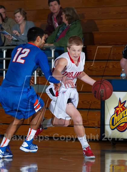 Thumbnail 1 in Lincoln vs. St. Joseph Notre Dame (Bruin Shootout) photogallery.