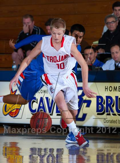 Thumbnail 2 in Lincoln vs. St. Joseph Notre Dame (Bruin Shootout) photogallery.